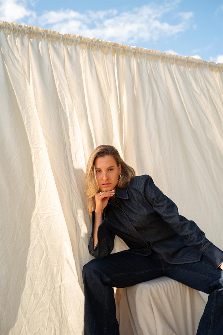 Fashion Shooting von einem Model